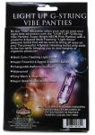 Light Up Bachelorette Party Bullet Vibrator with G-String Panties